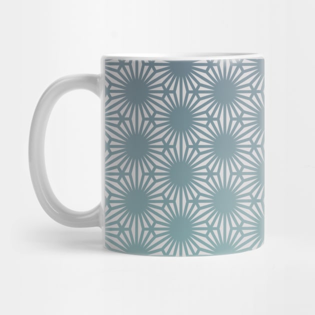 Hexagon flower geometric pattern by Blacklinesw9